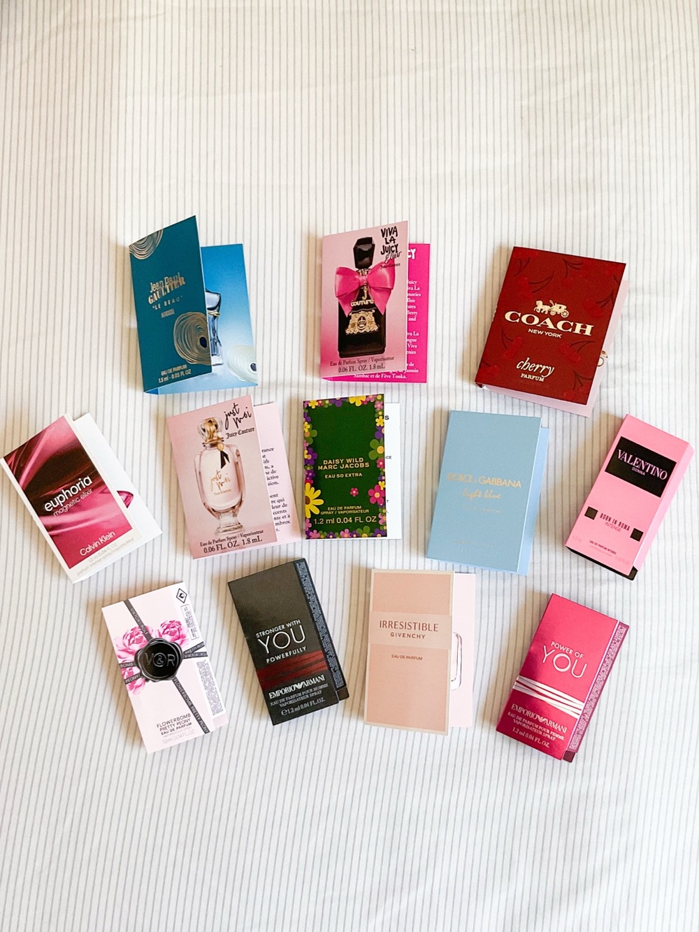 Lot of 12 Designer Samples Bundle of fragrance